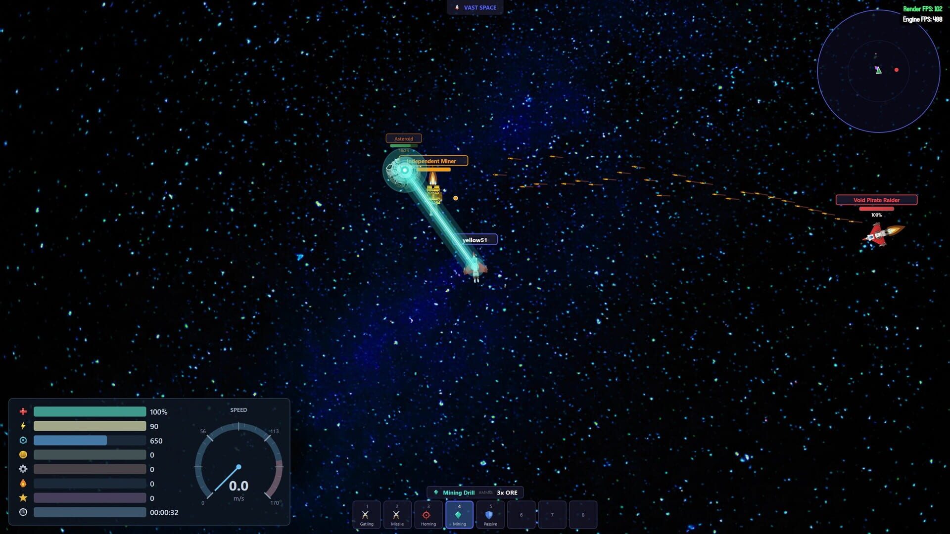 Galactic Prospectors - Screenshot