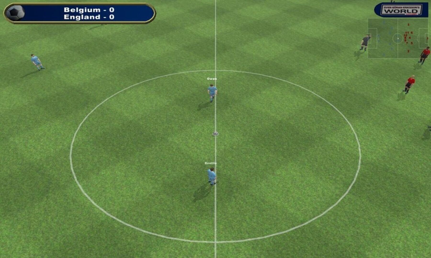 Sven-Göran Eriksson's World Manager - Screenshot