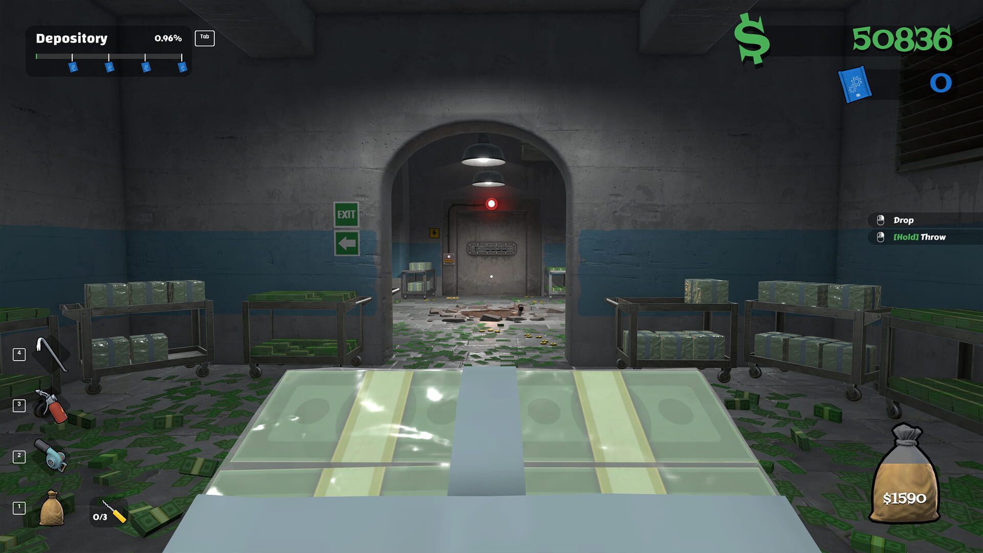 Professional Money Relocator - Screenshot
