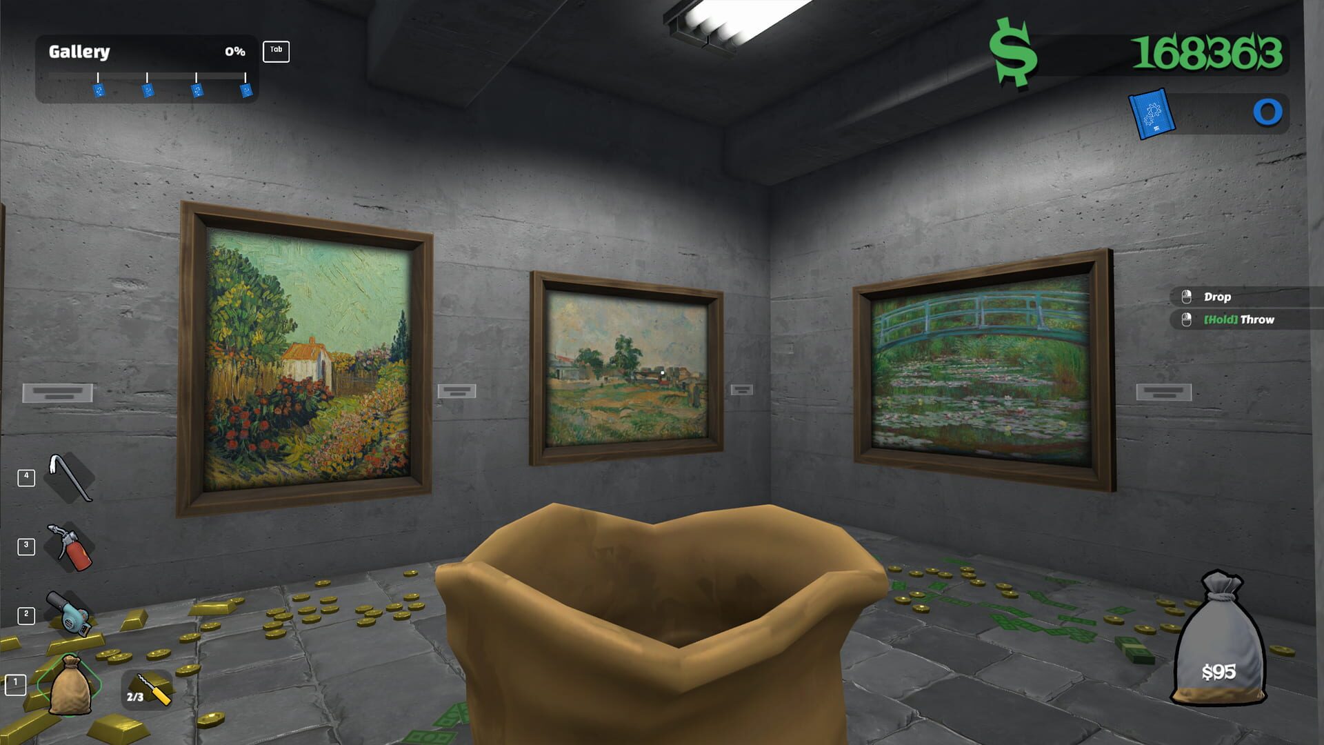 Professional Money Relocator - Screenshot