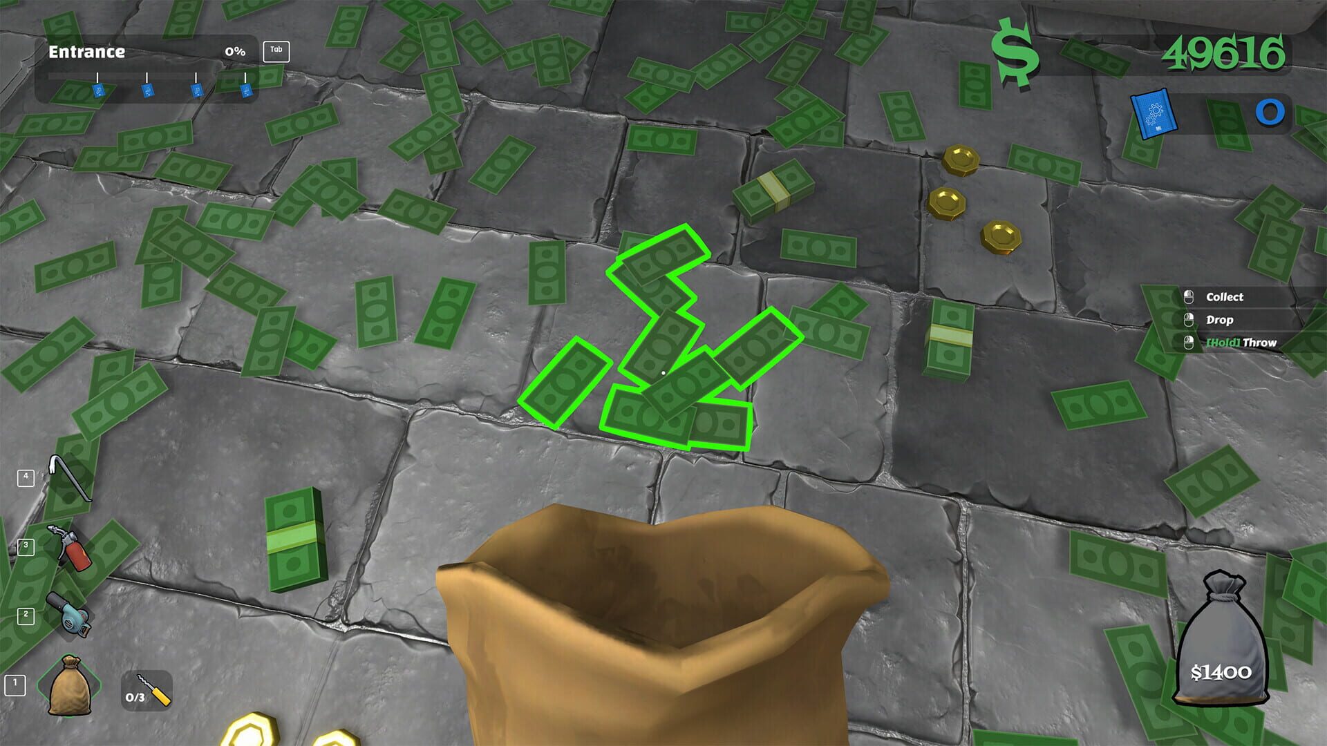 Professional Money Relocator - Screenshot