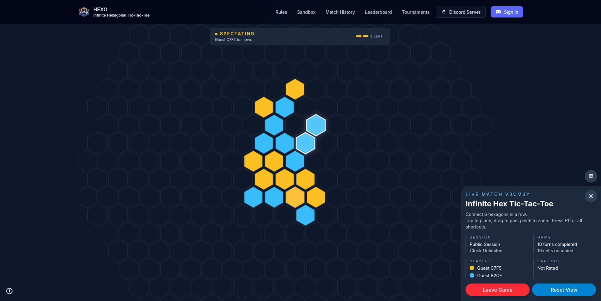 HeXO - Screenshot