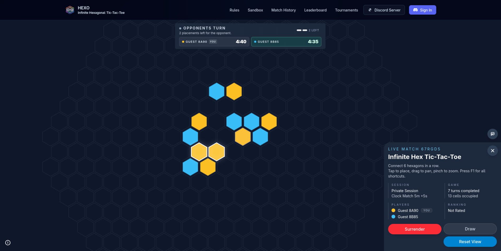HeXO - Screenshot