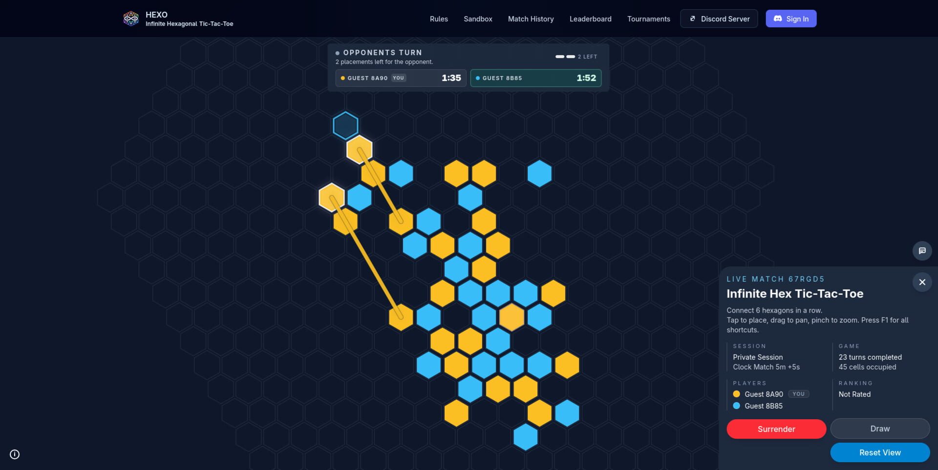 HeXO - Screenshot