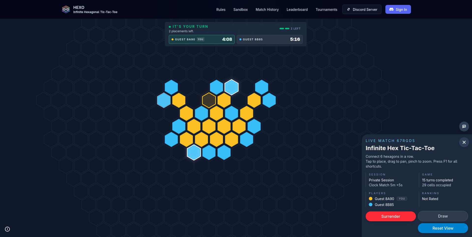 HeXO - Screenshot