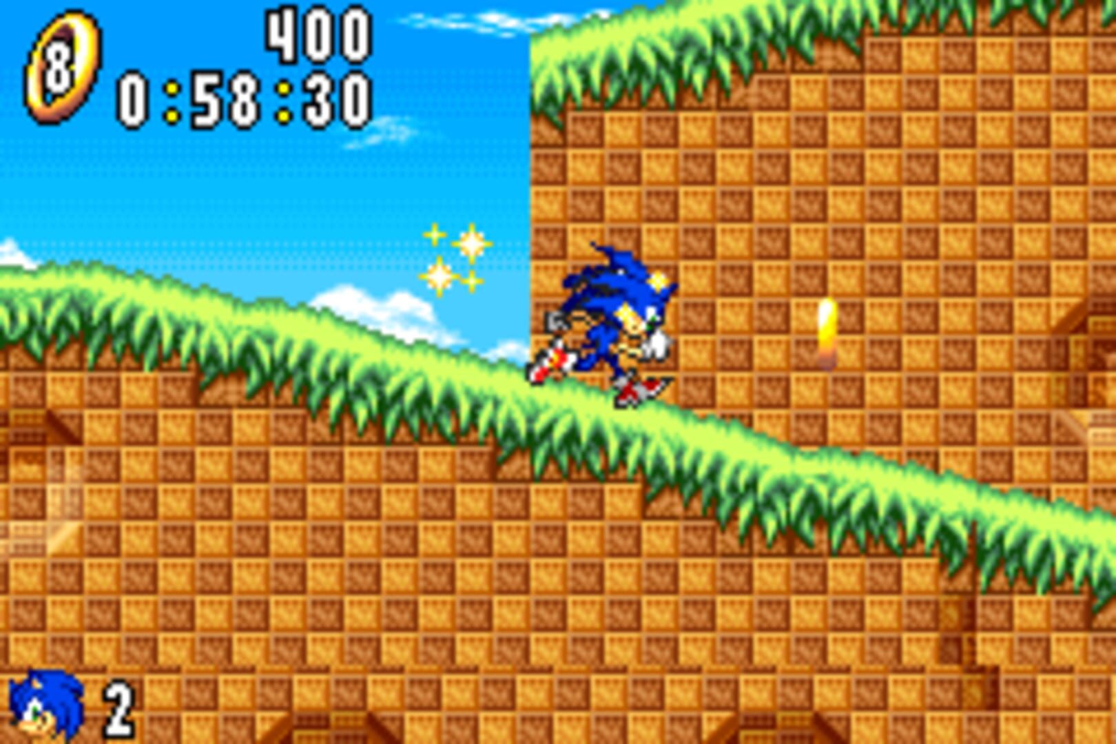 Sonic Advance: Souped Up - Screenshot
