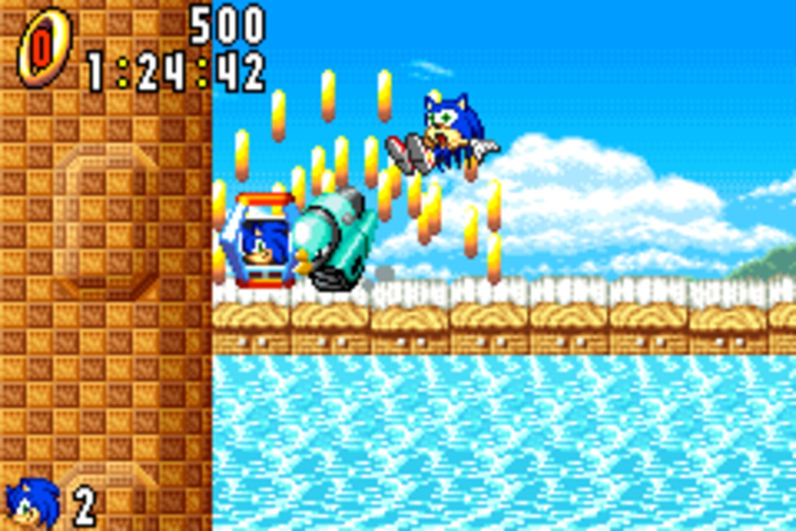 Sonic Advance: Souped Up - Screenshot