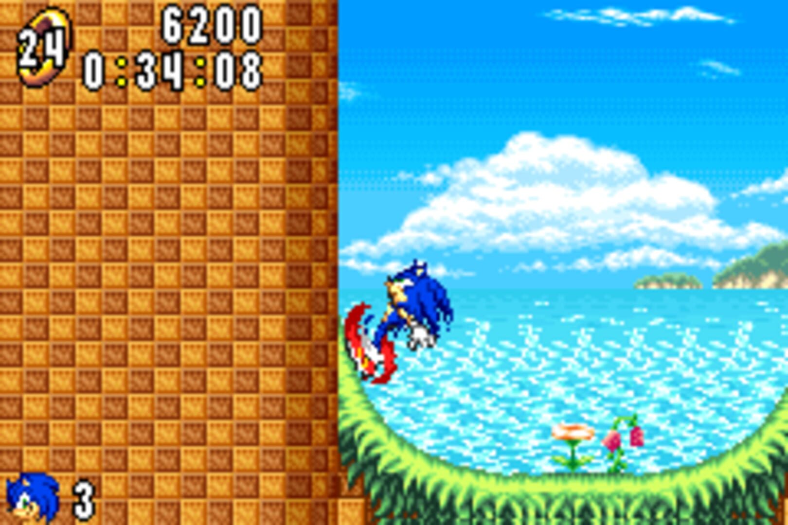 Sonic Advance: Souped Up - Screenshot