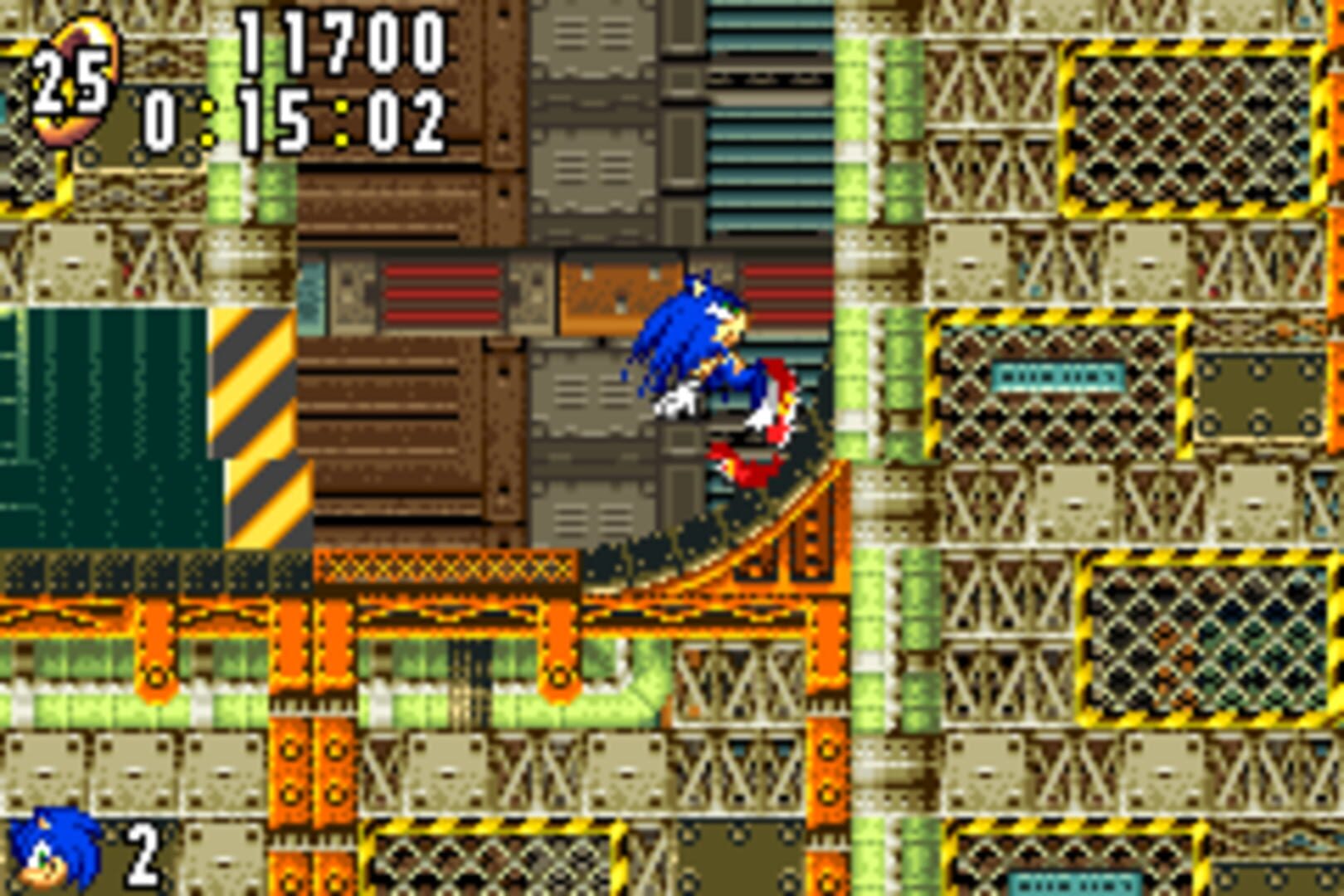 Sonic Advance: Souped Up - Screenshot