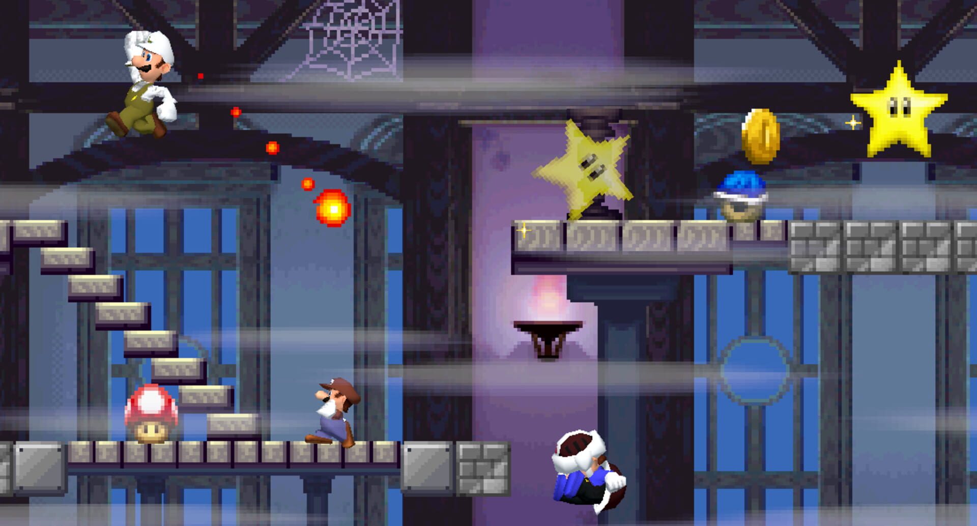 NSMB: Mario vs. Luigi Online - Screenshot