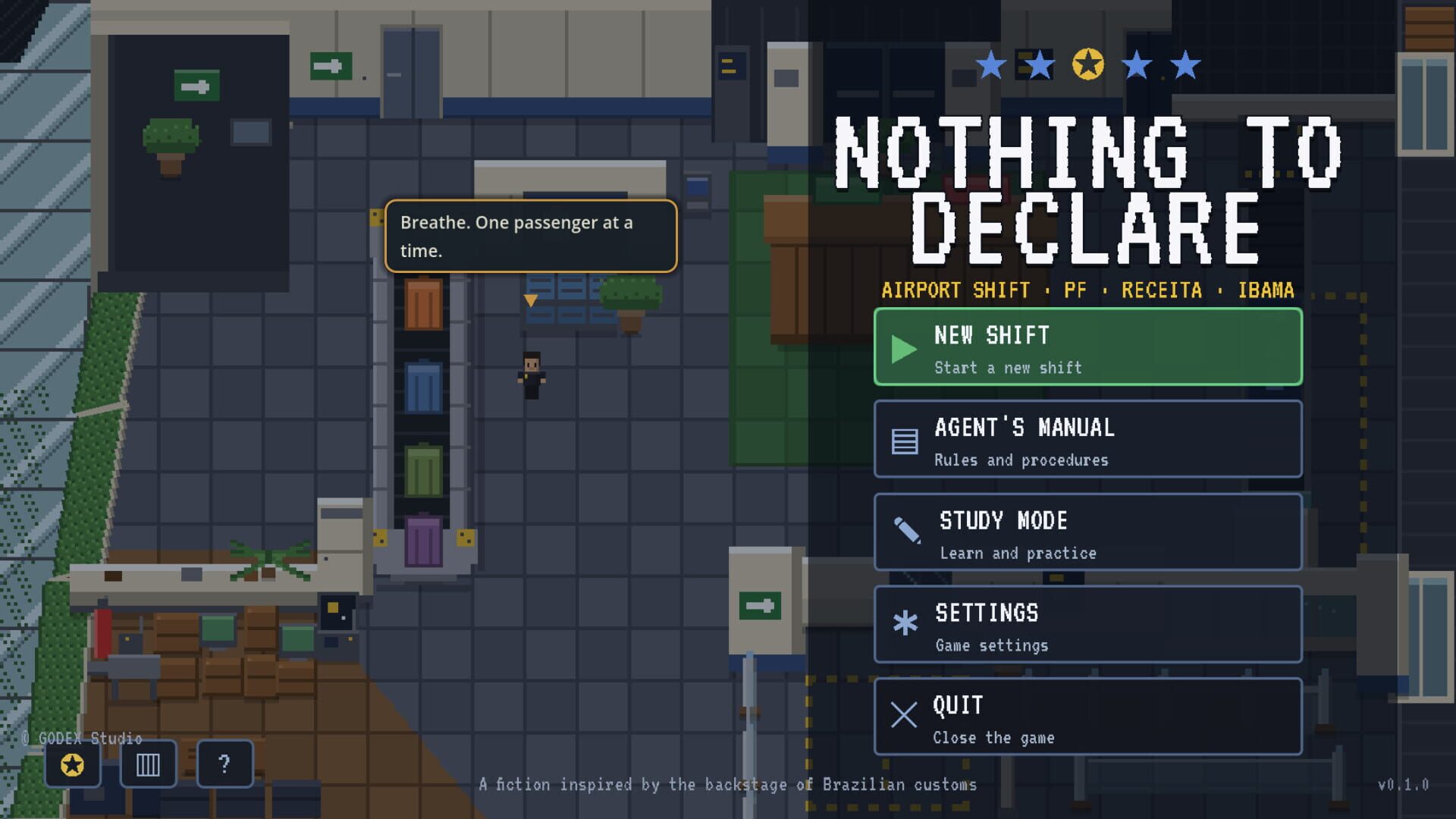 Nothing to Declare - Screenshot
