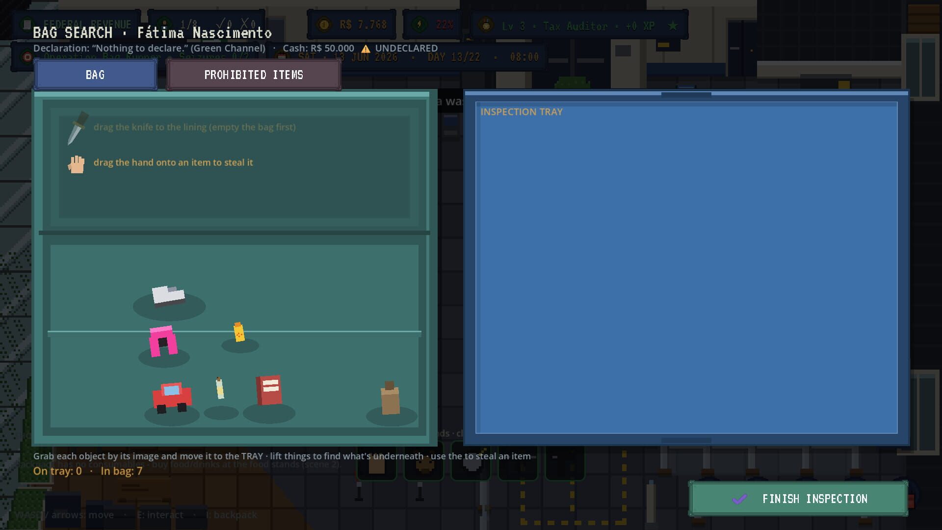 Nothing to Declare - Screenshot