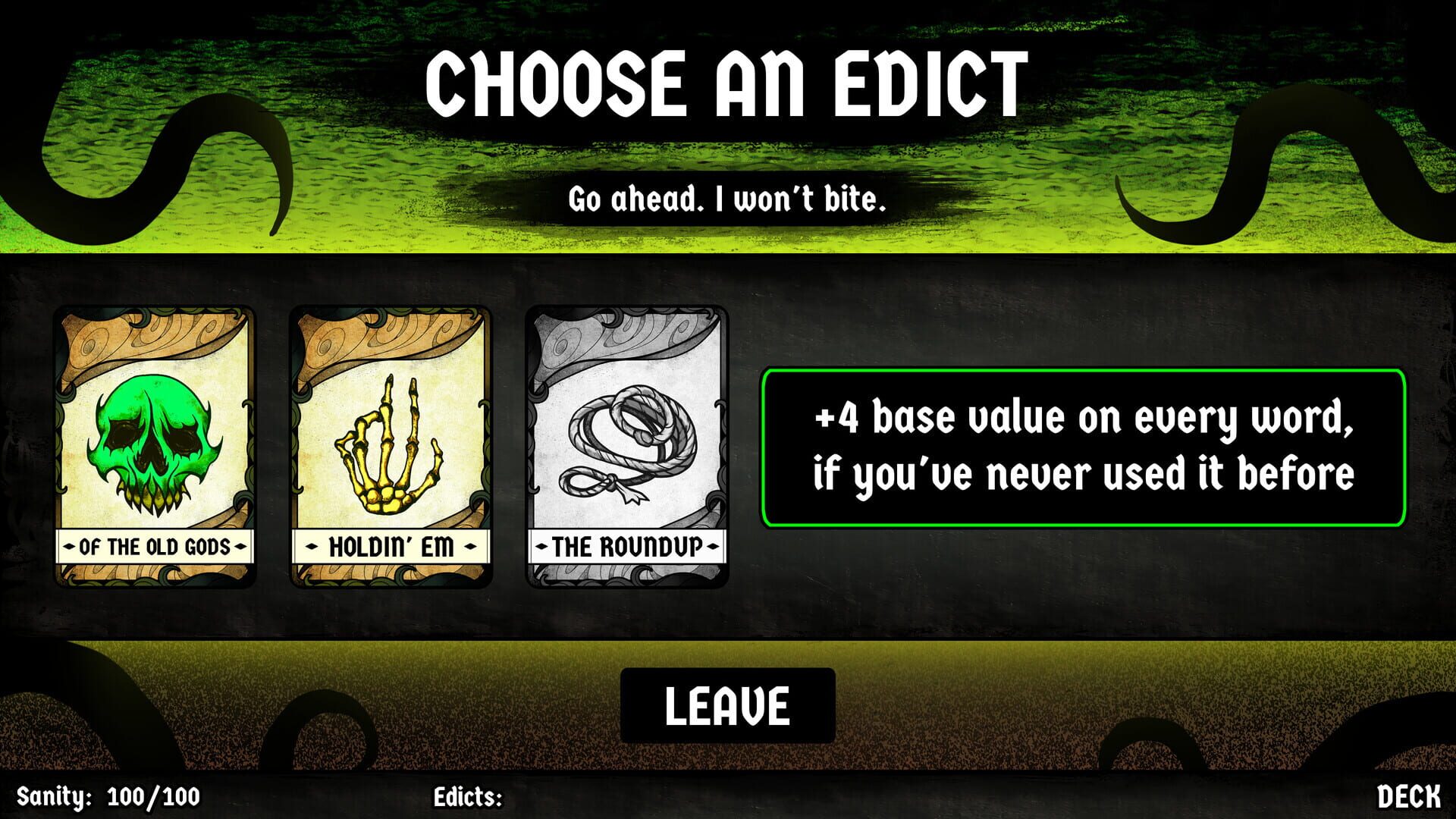 Utterance - Screenshot