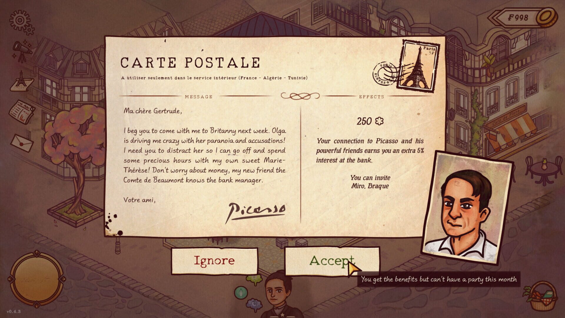 Bon Vivant: Plan the Perfect Party - Screenshot