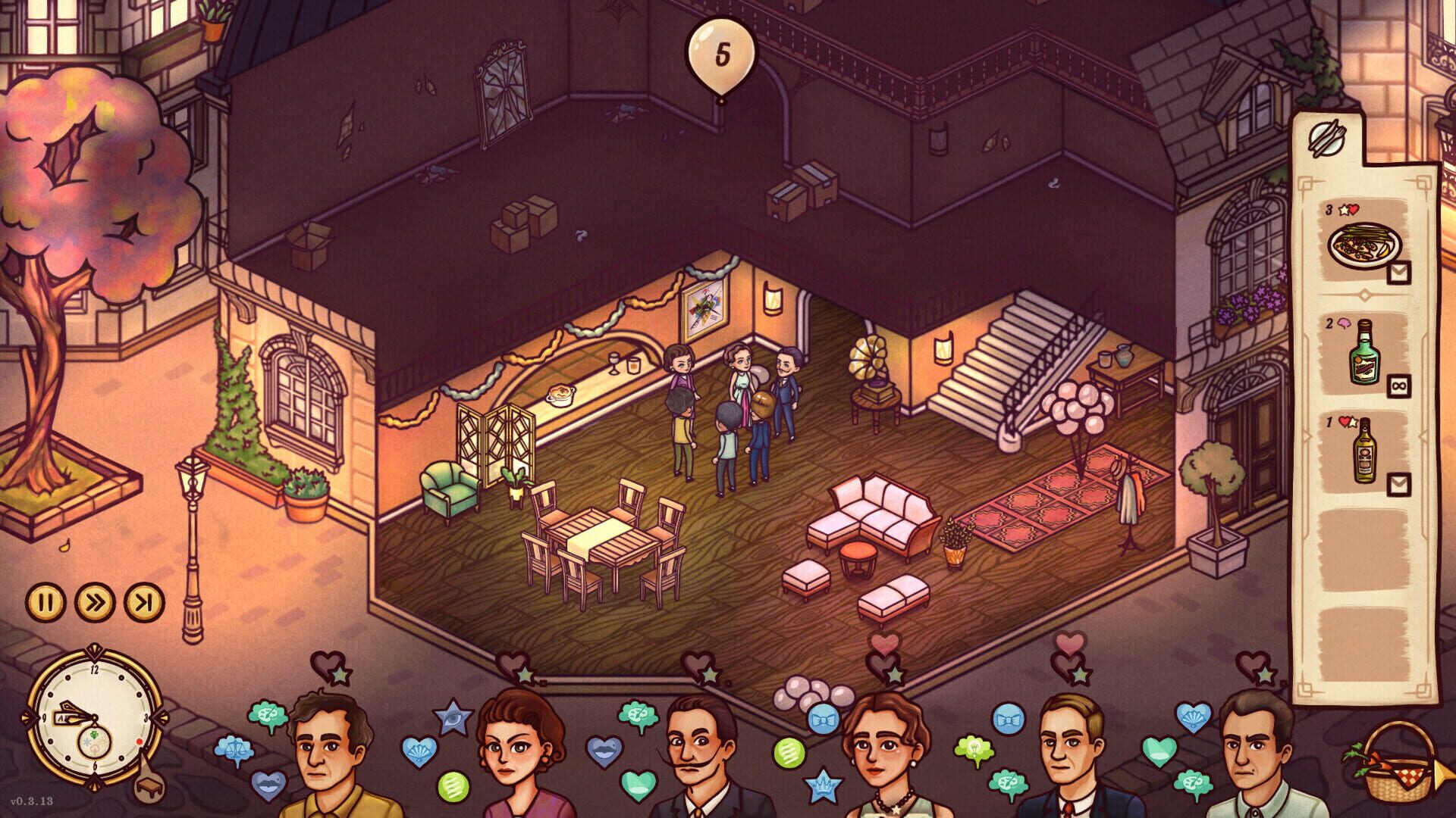 Bon Vivant: Plan the Perfect Party - Screenshot