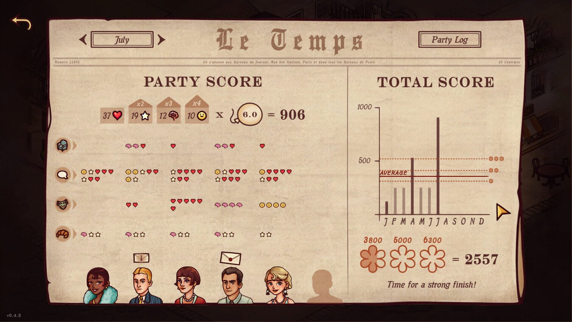 Bon Vivant: Plan the Perfect Party - Screenshot