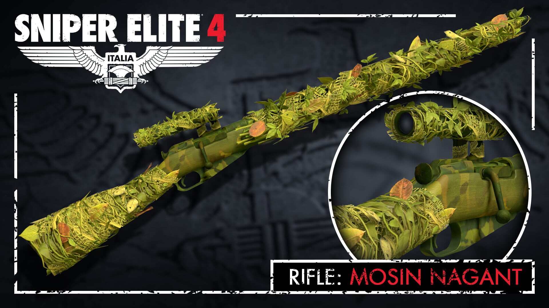 Sniper Elite 4: Camouflage Rifles Skin Pack - Screenshot