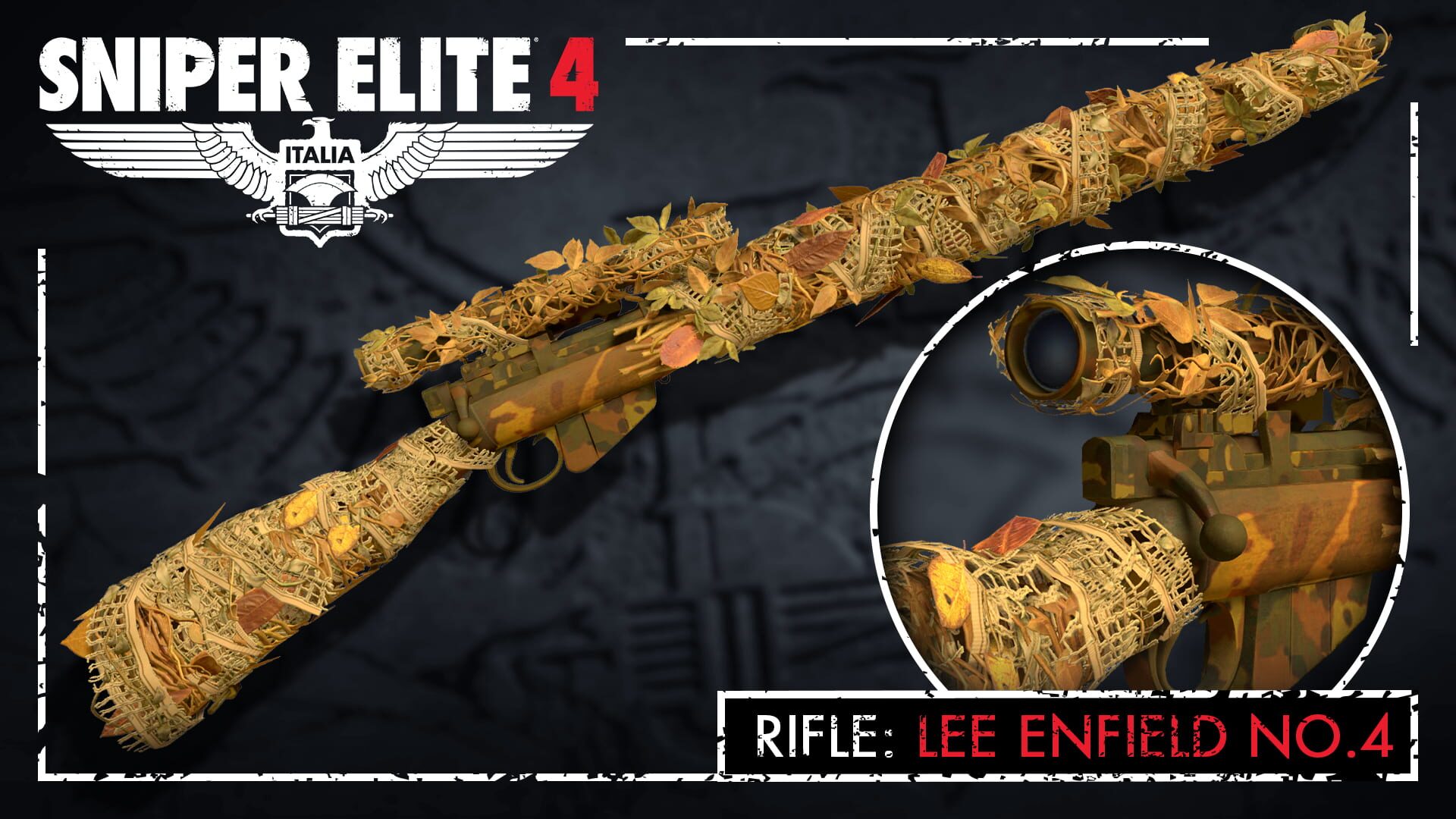 Sniper Elite 4: Camouflage Rifles Skin Pack - Screenshot