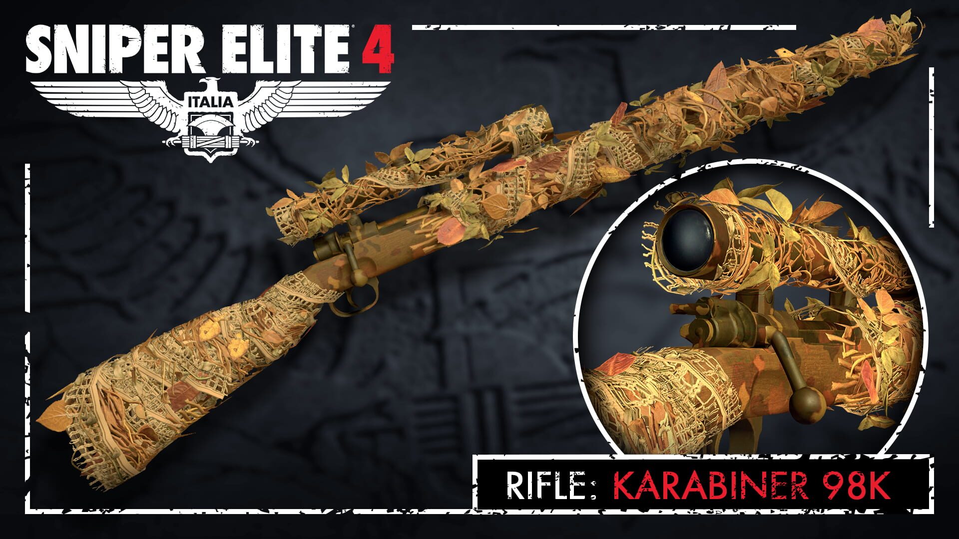 Sniper Elite 4: Camouflage Rifles Skin Pack - Screenshot