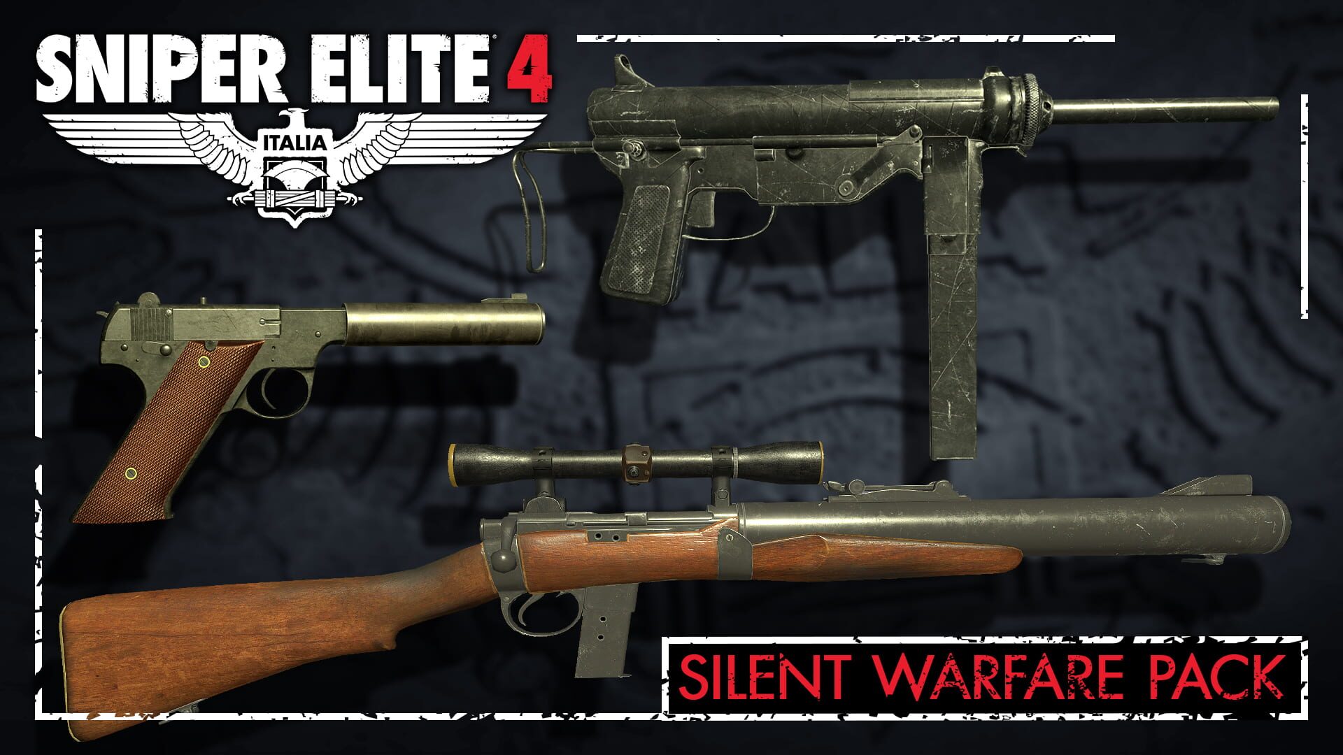 Sniper Elite 4: Silent Warfare Weapons Pack - Screenshot