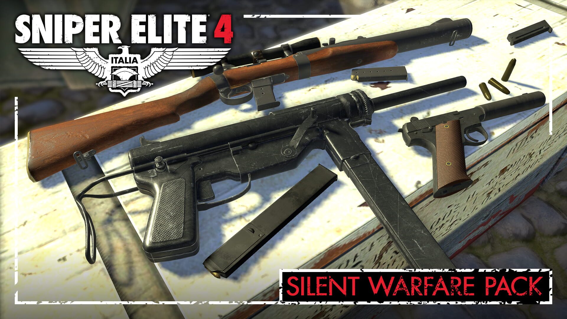 Sniper Elite 4: Silent Warfare Weapons Pack - Screenshot