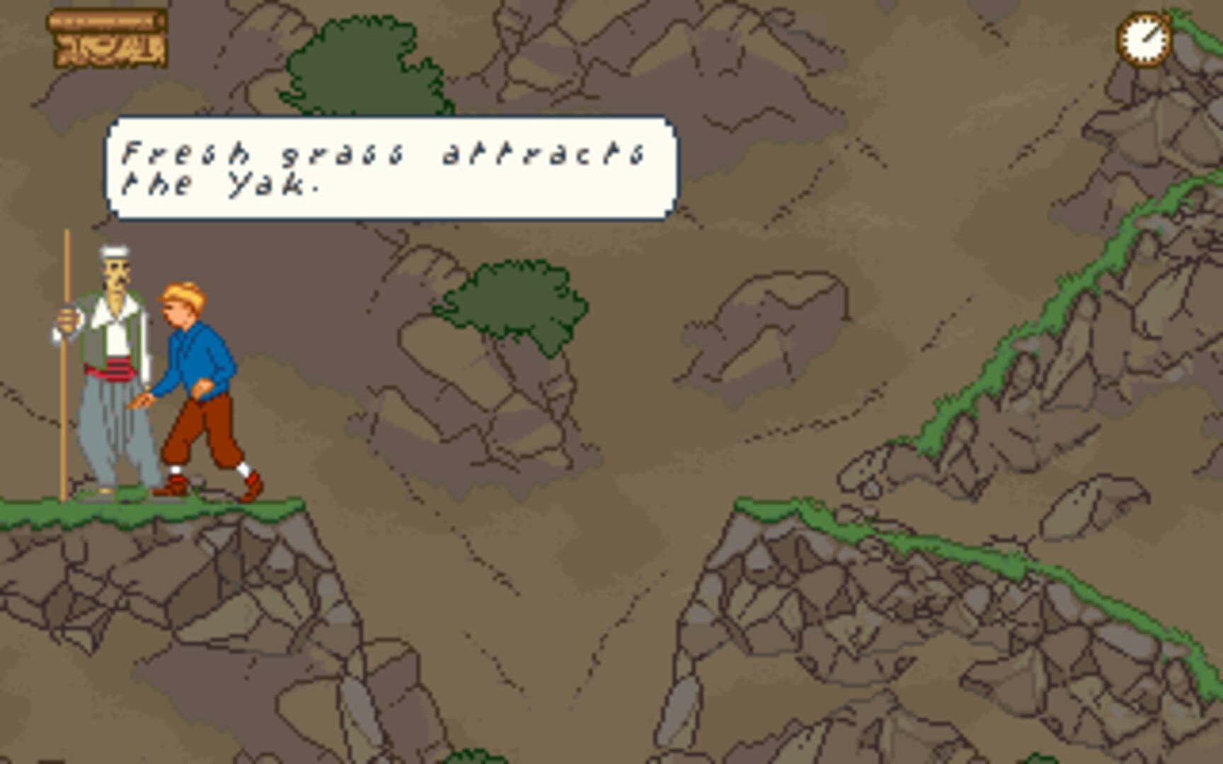 Tintin in Tibet - Screenshot