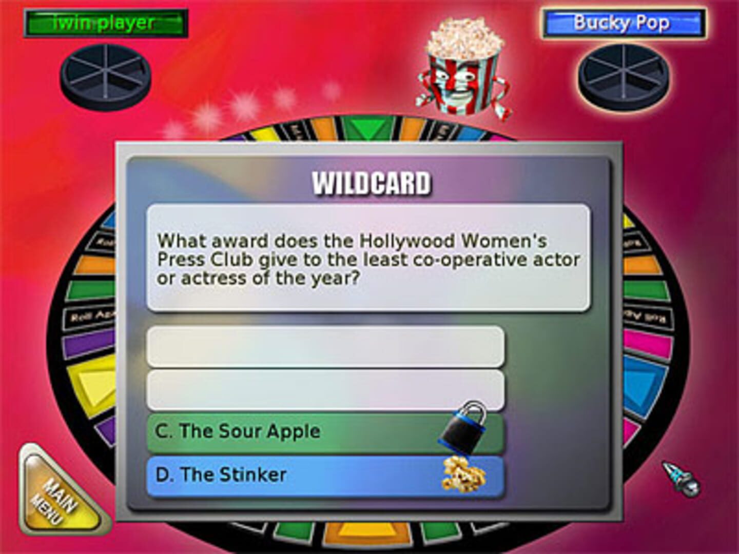 Trivial Pursuit: Silver Screen Edition · 游戏截图