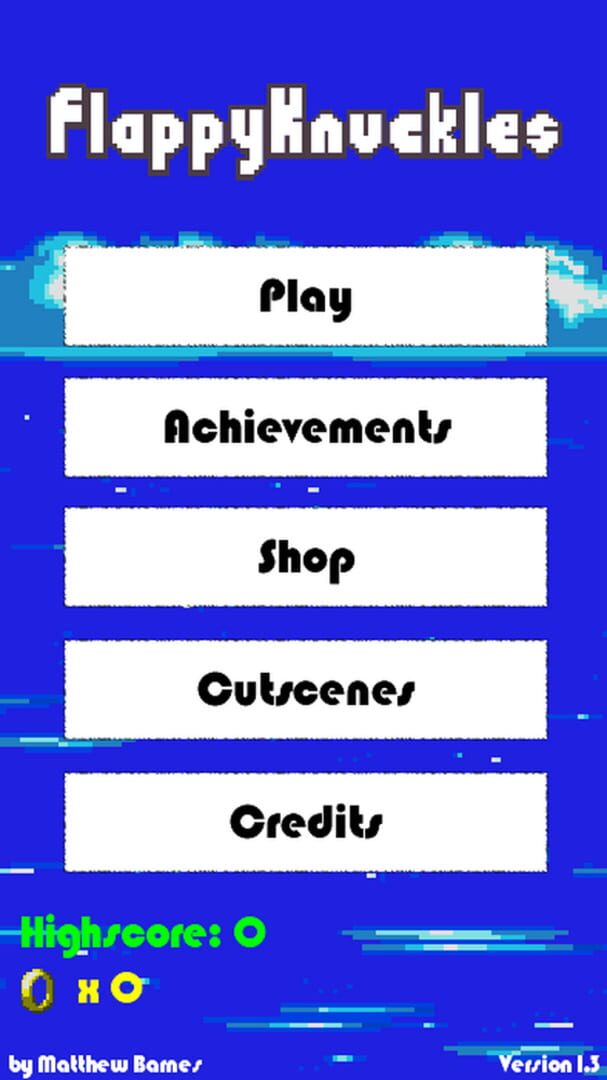 Flappy Knuckles - Screenshot