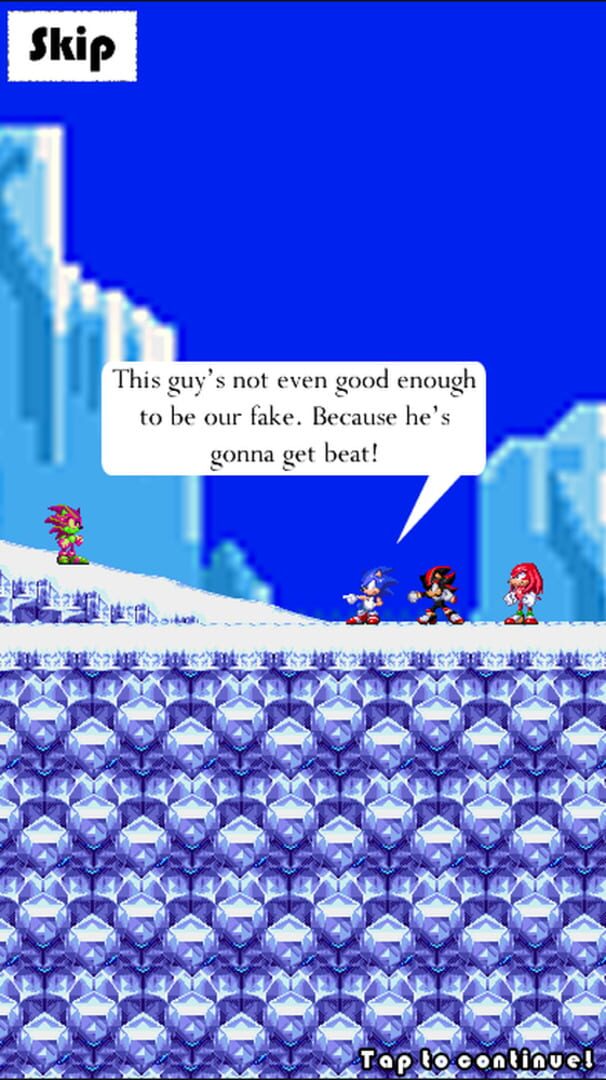 Flappy Knuckles - Screenshot