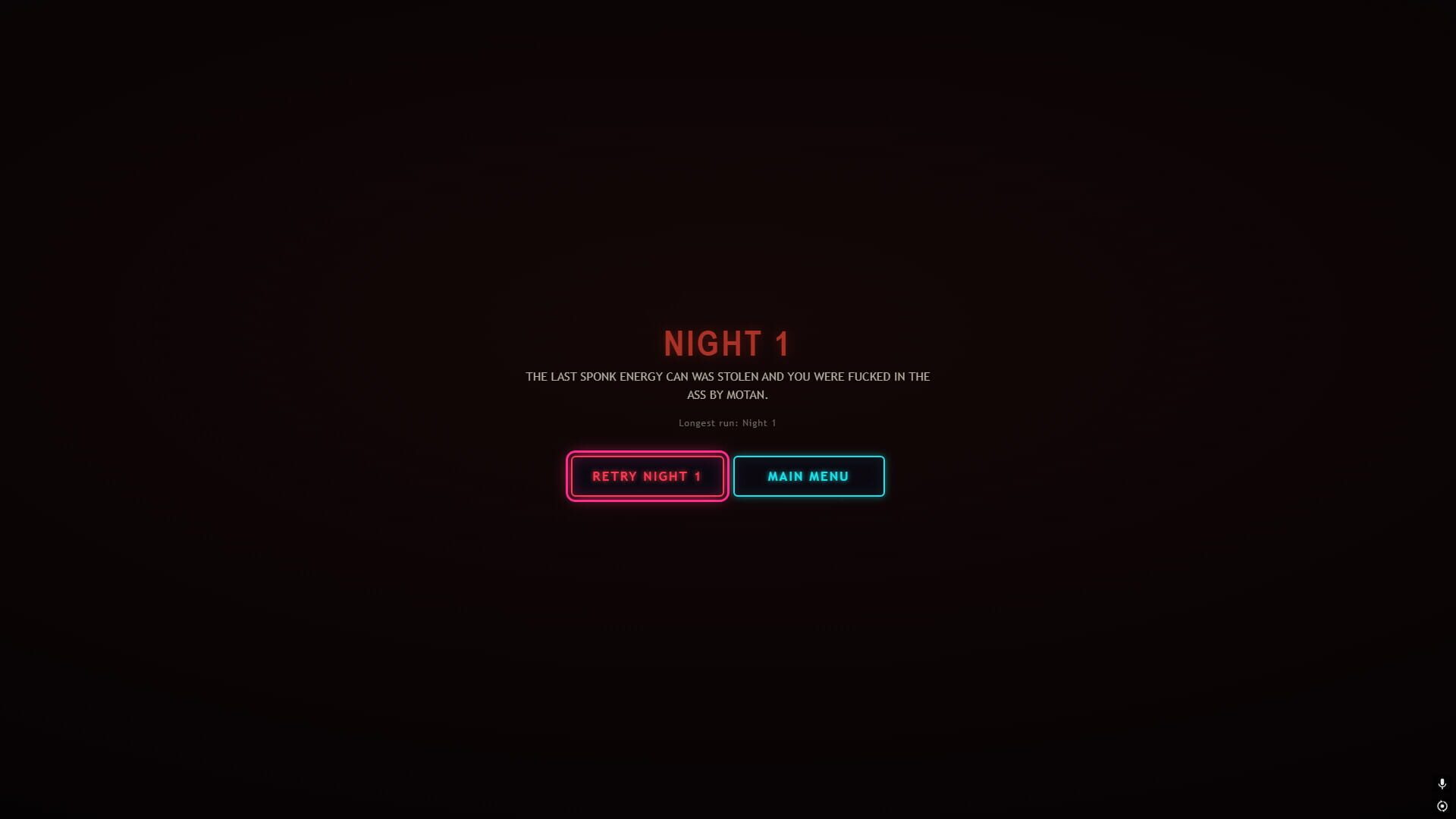 No Final Night: Protect the Sponk Can - Screenshot