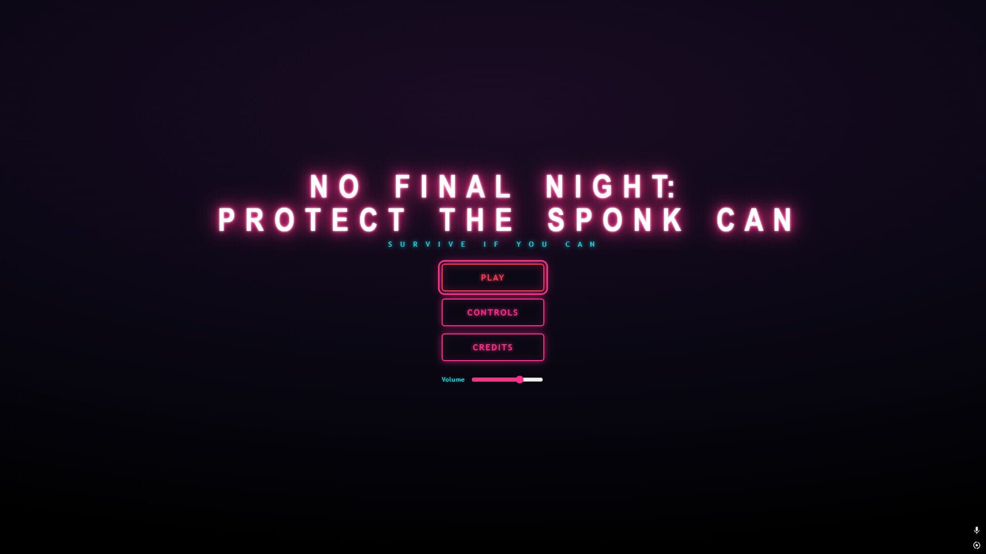 No Final Night: Protect the Sponk Can