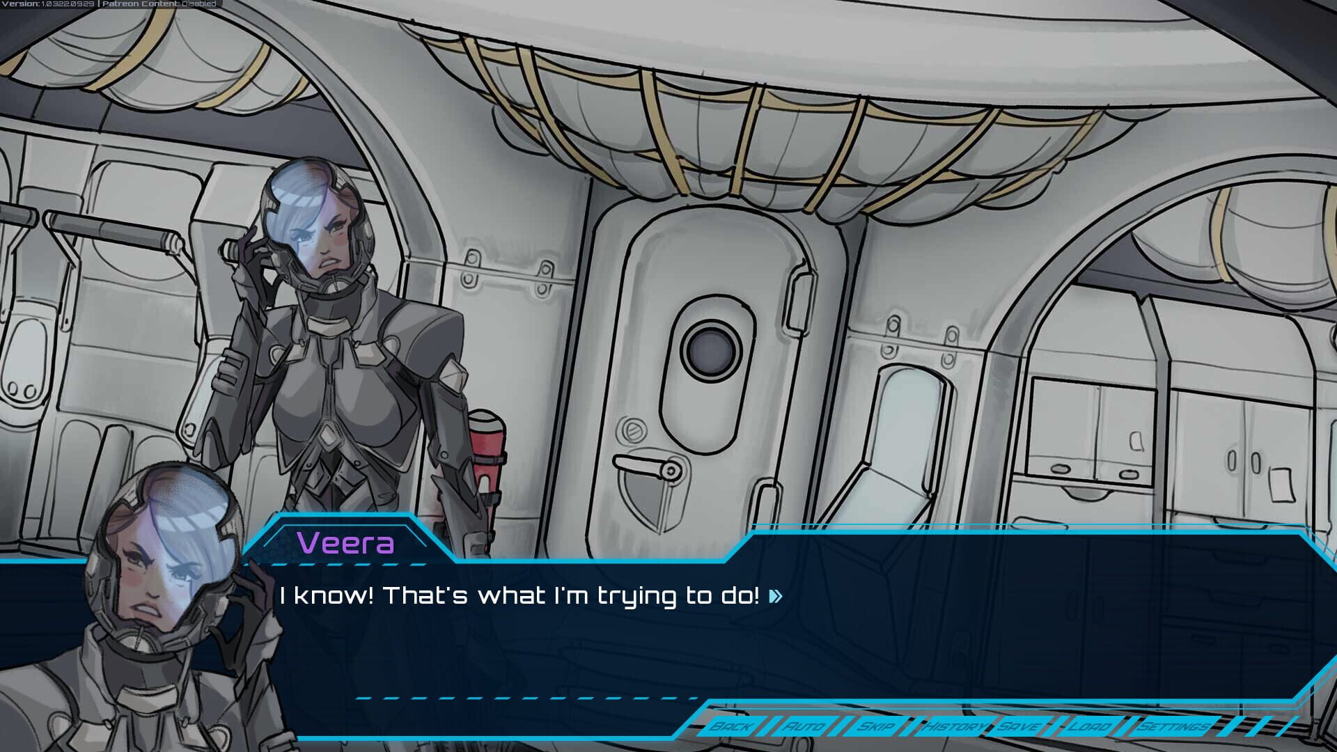 Infinite Stars: The Visual Novel - Screenshot