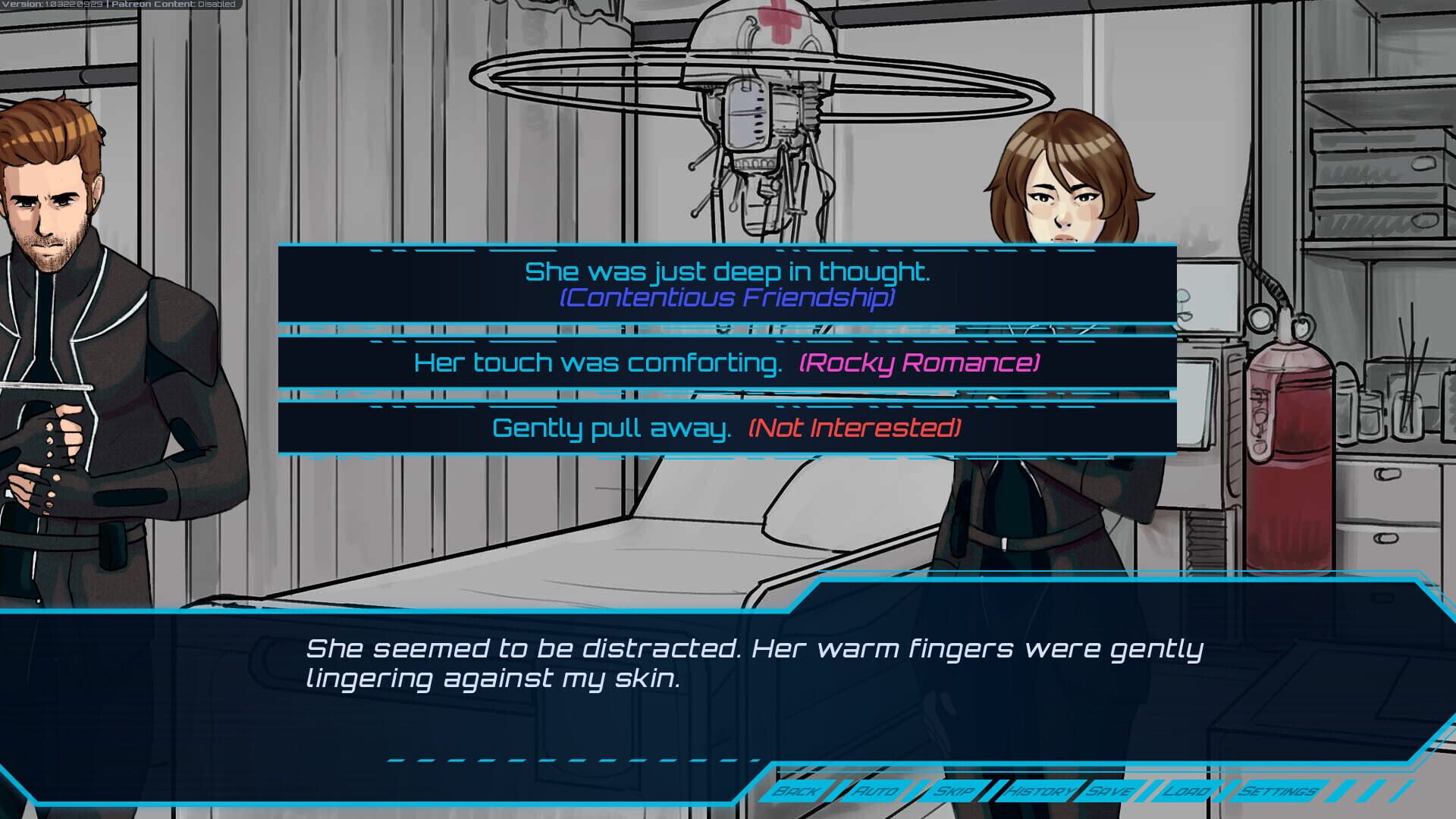 Infinite Stars: The Visual Novel - Screenshot