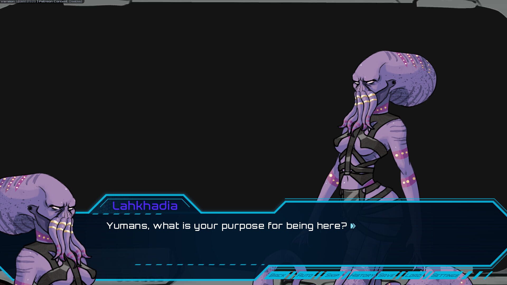 Infinite Stars: The Visual Novel - Screenshot