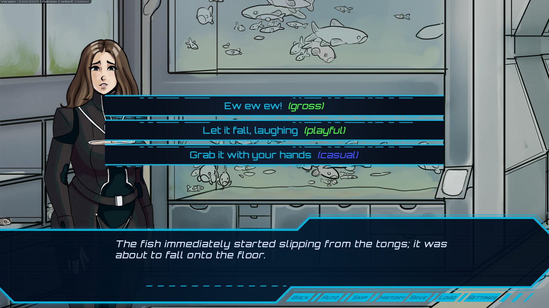 Infinite Stars: The Visual Novel - Screenshot