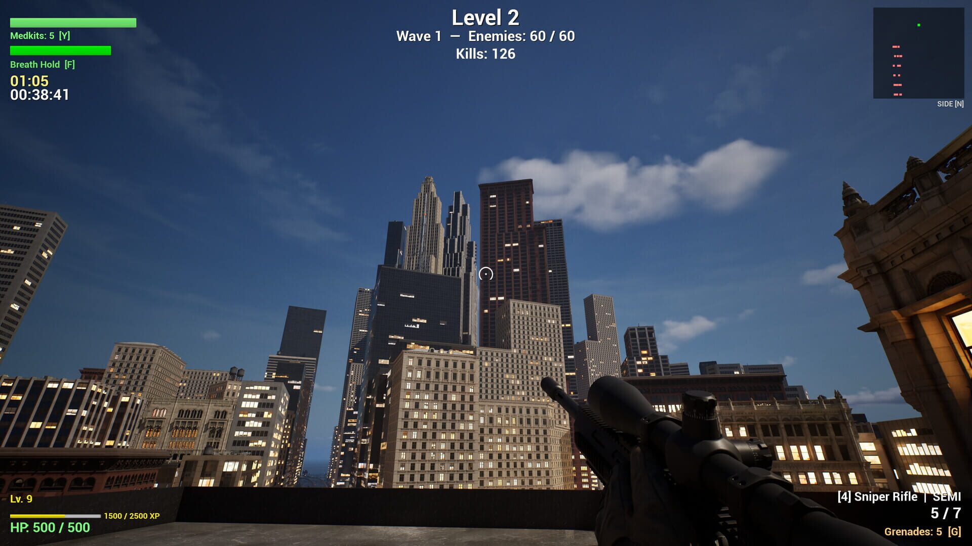 Sniper Game - Screenshot