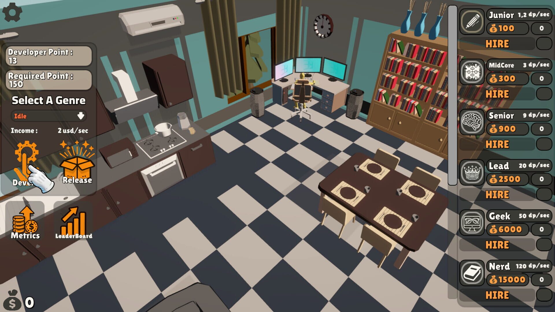 GameDev Clicker: Tap & Build - Screenshot