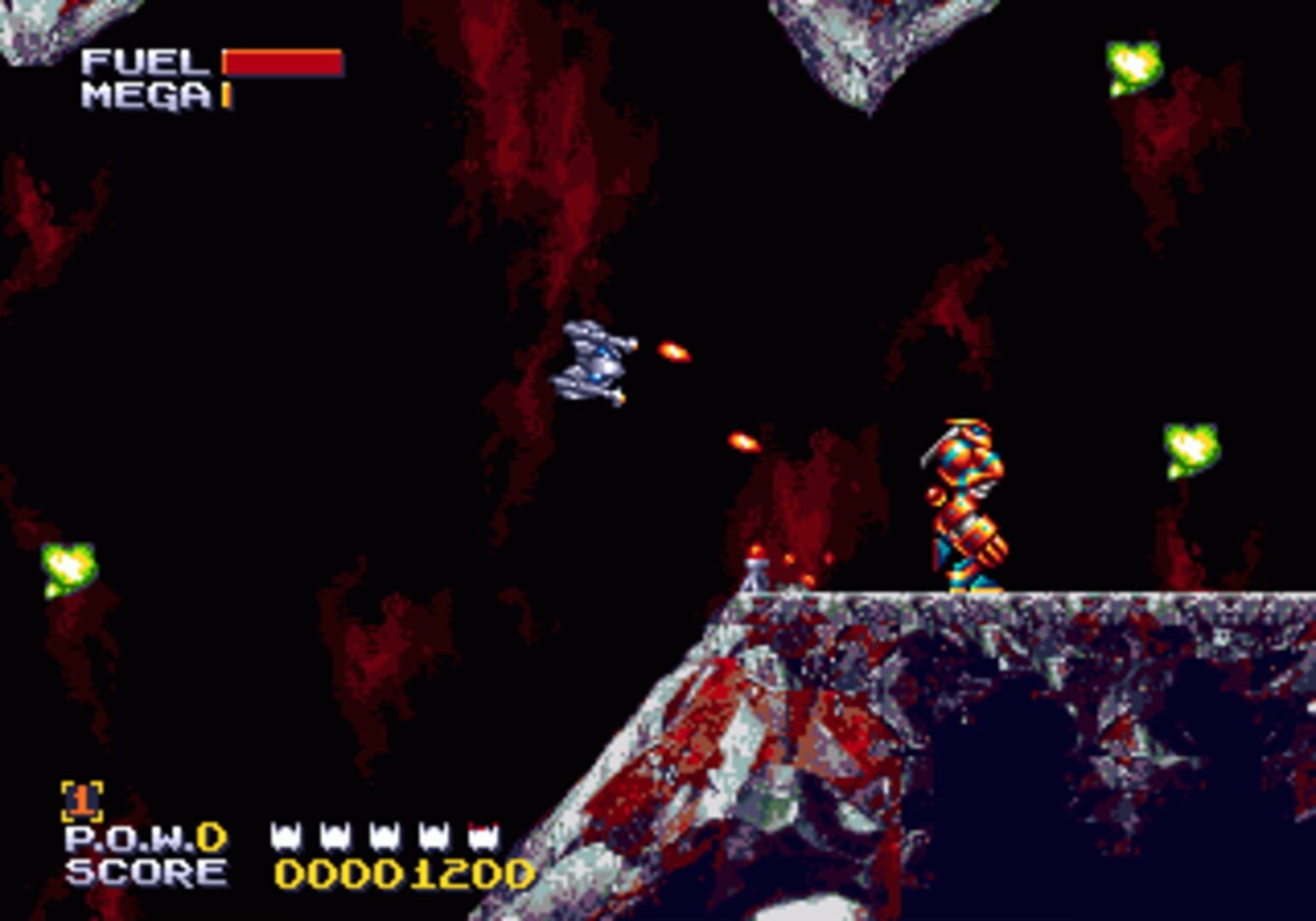 Sub Terrania - Screenshot