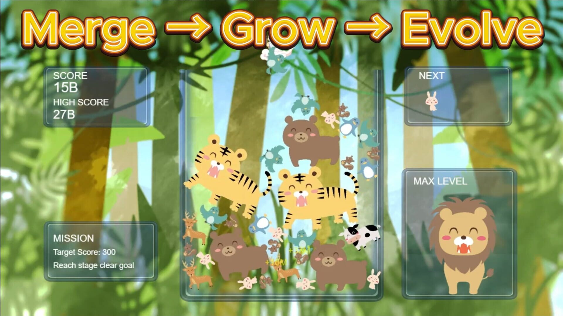 XX Game: The Evolution Merge Puzzle - Screenshot