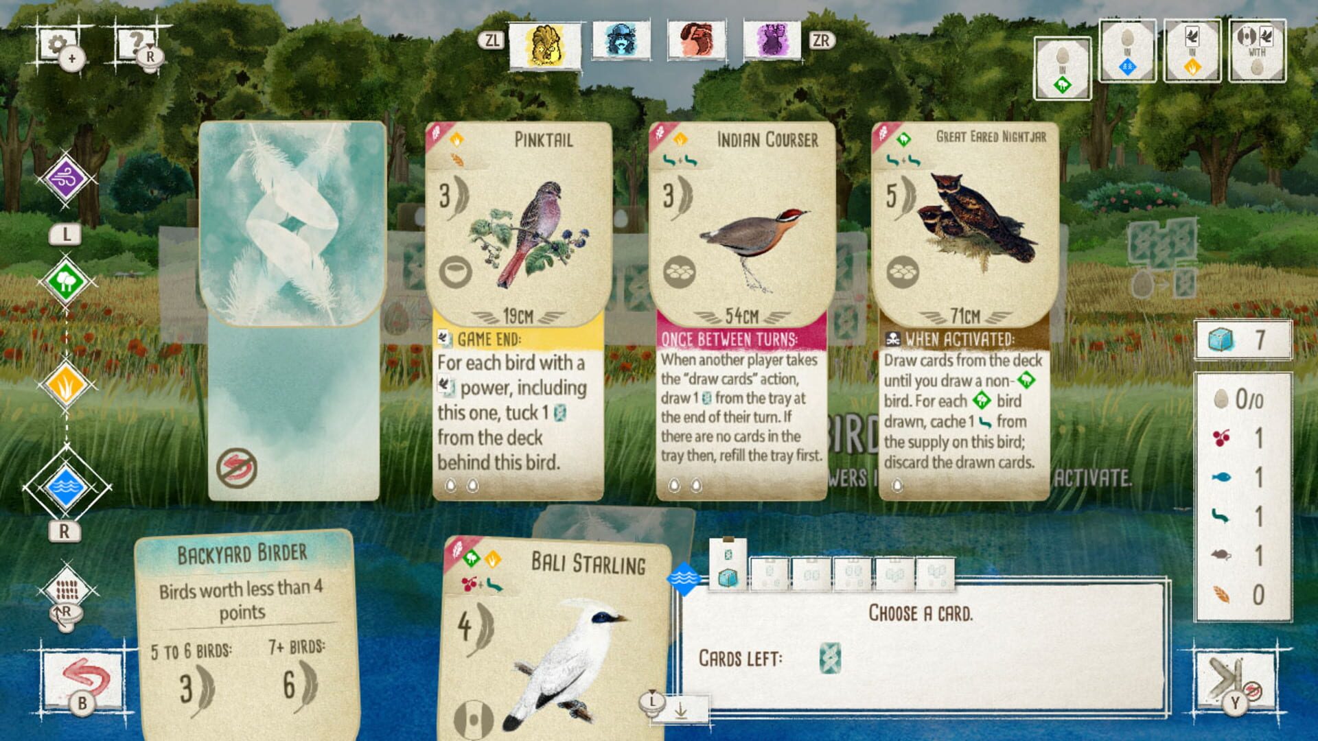 Wingspan: Bird Pack - Additional Asian Avians screenshot