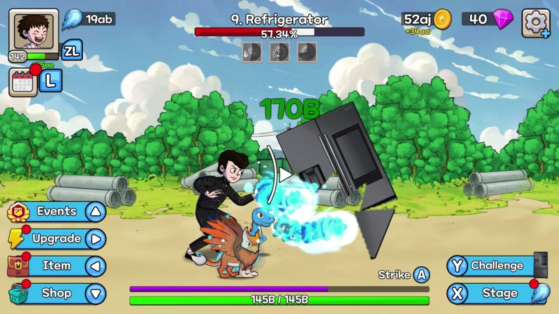 The Legend of Fireball: Beasts Edition - Screenshot