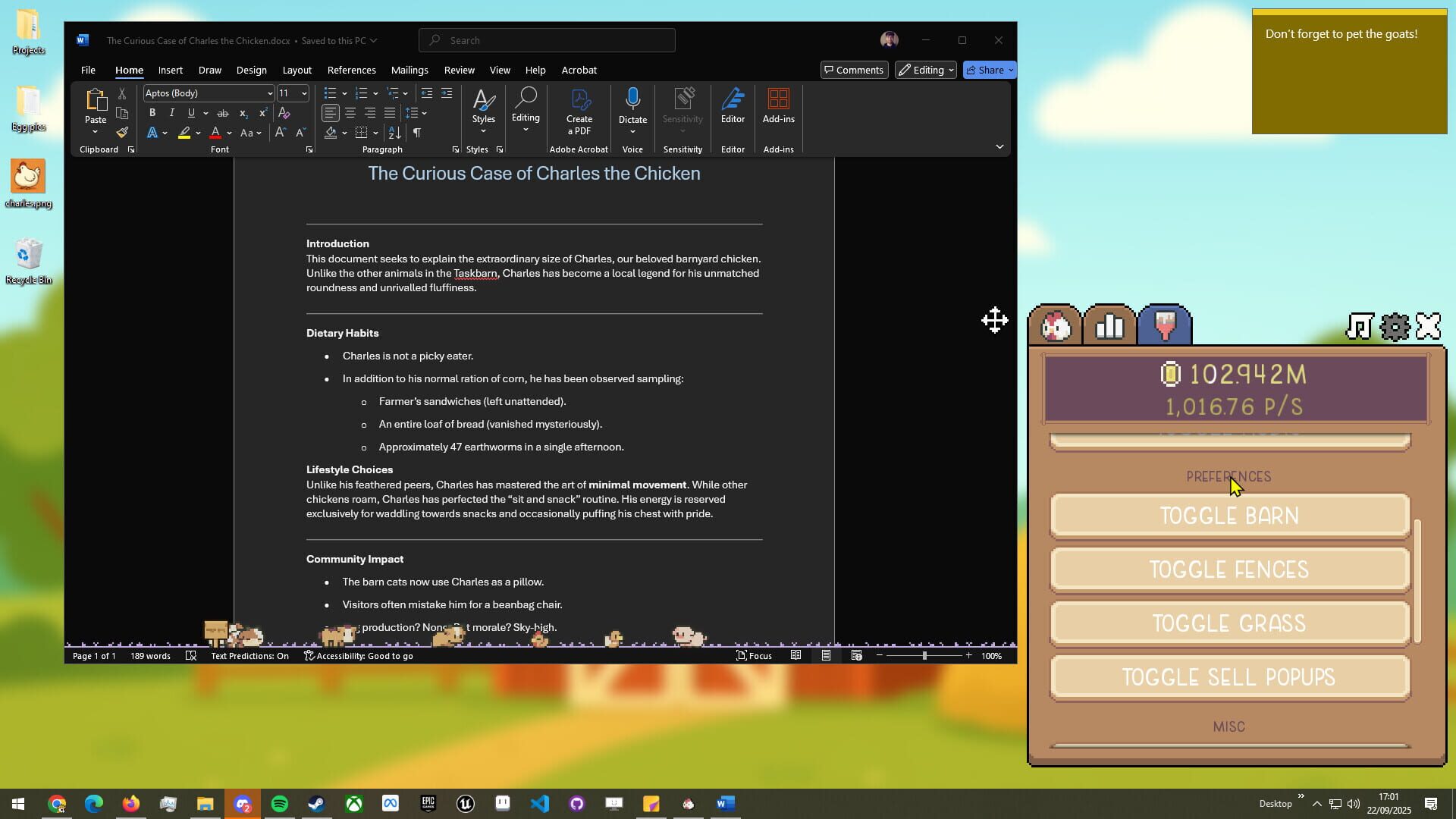 Taskbarn - Screenshot