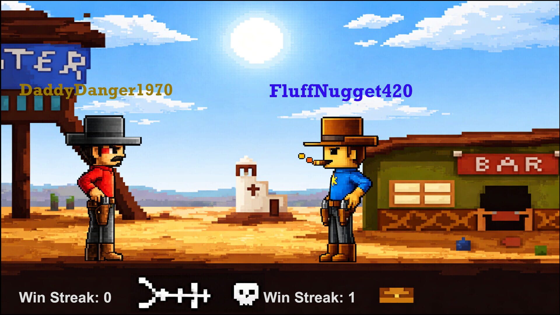 Duel in the Town of Water - Screenshot