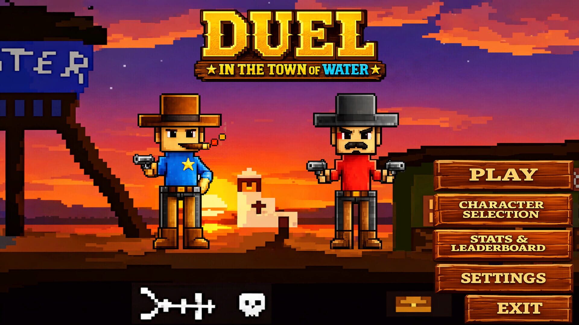Duel in the Town of Water - Screenshot