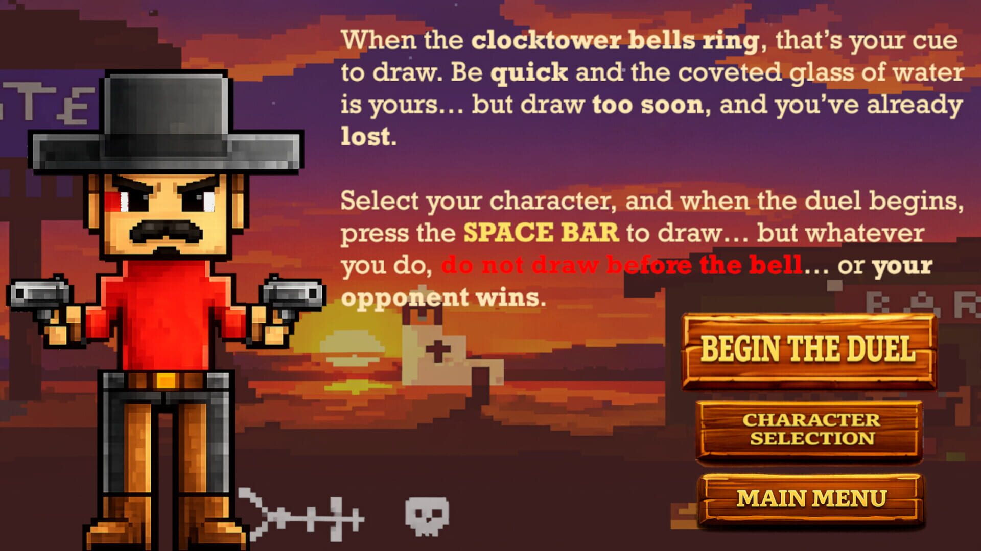 Duel in the Town of Water - Screenshot