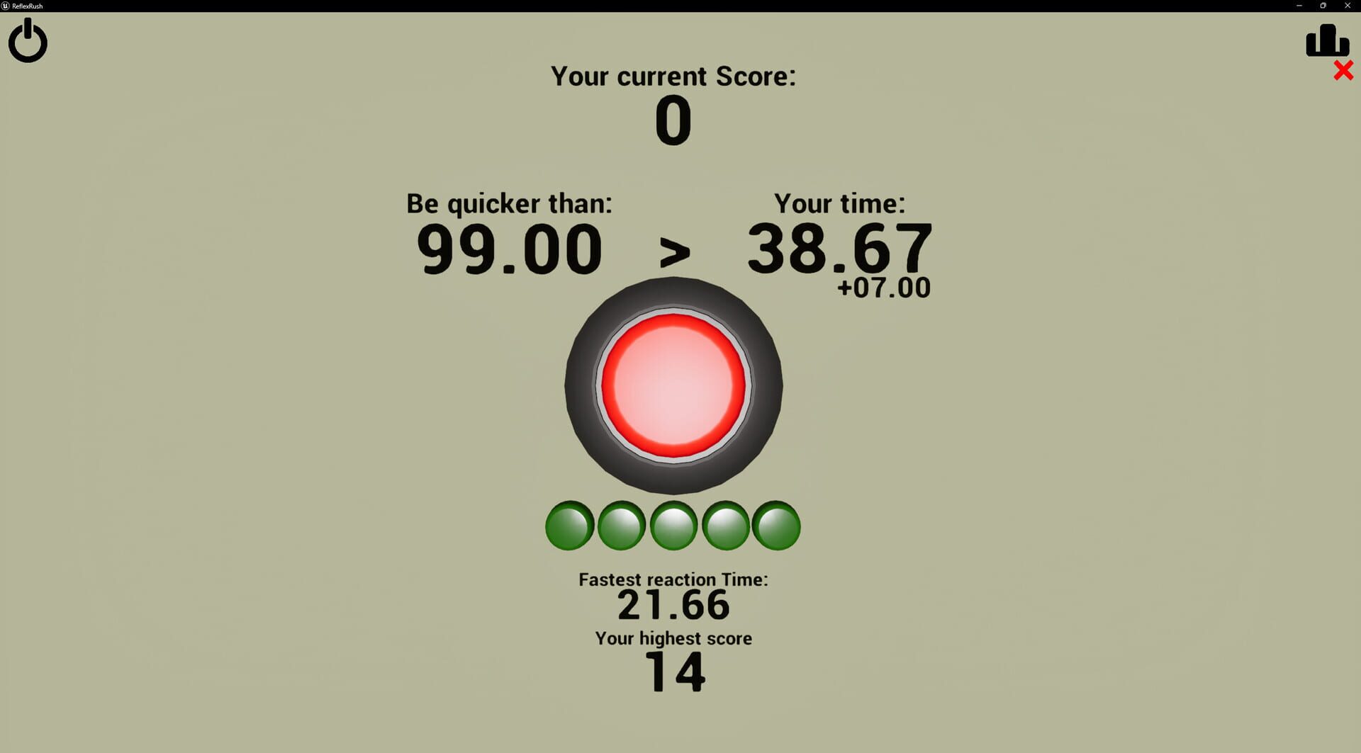 Reflex Rush - Screenshot