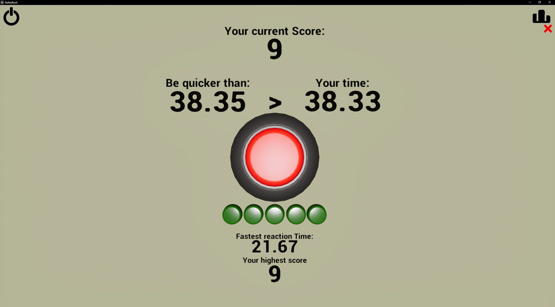 Reflex Rush - Screenshot
