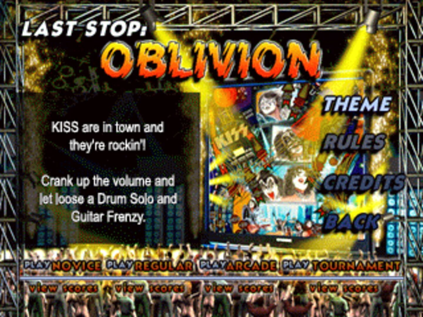 Kiss Pinball - Screenshot