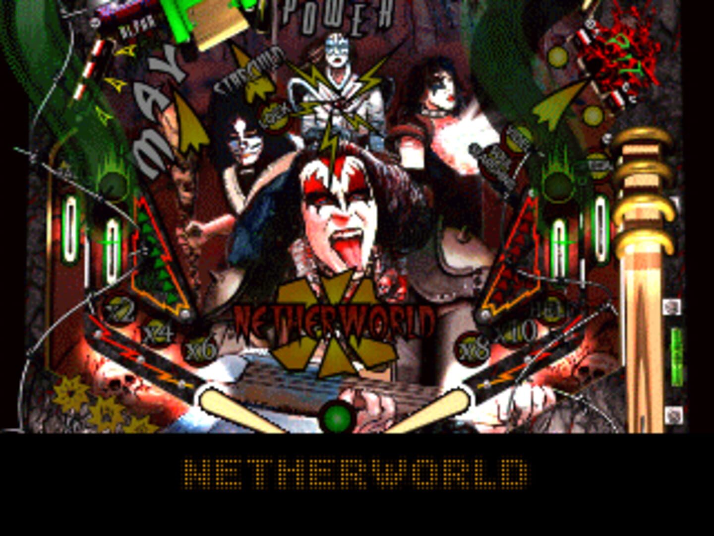 Kiss Pinball - Screenshot