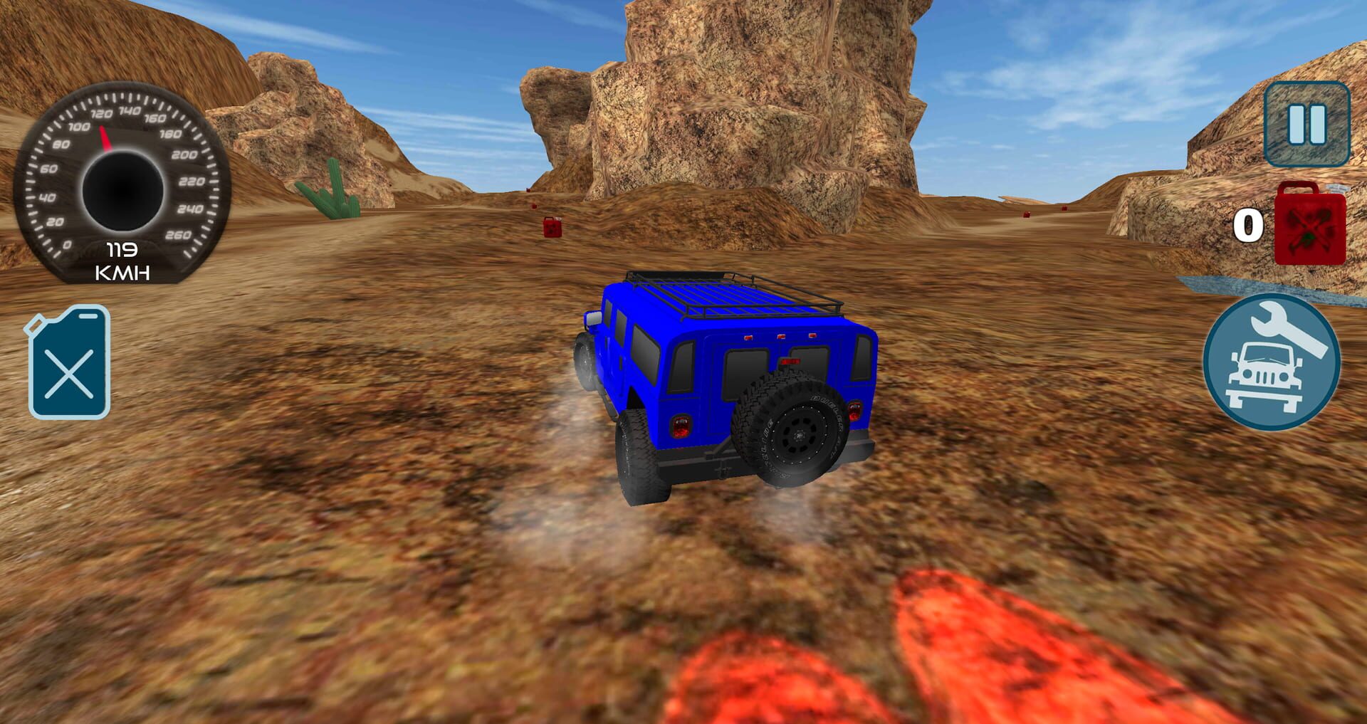 Offroad 4x4 Canyon Driving · 游戏截图